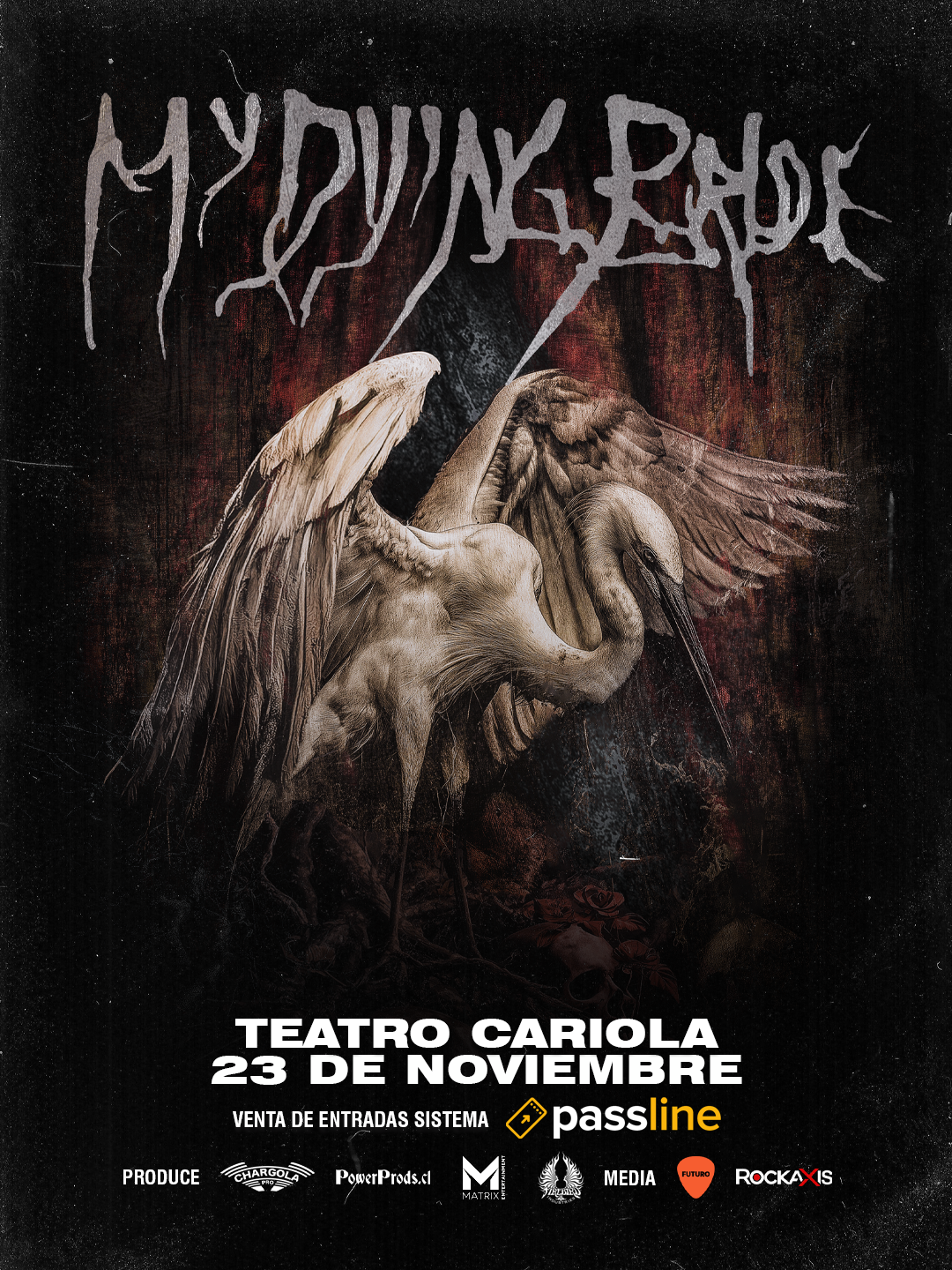 A 13 años de su única visita: My Dying Bride regresa a Chile